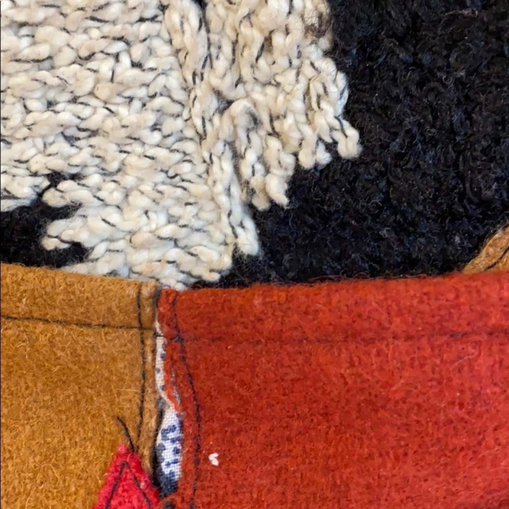 Patchwork Jacket With Genuine Suede Collar - image 2